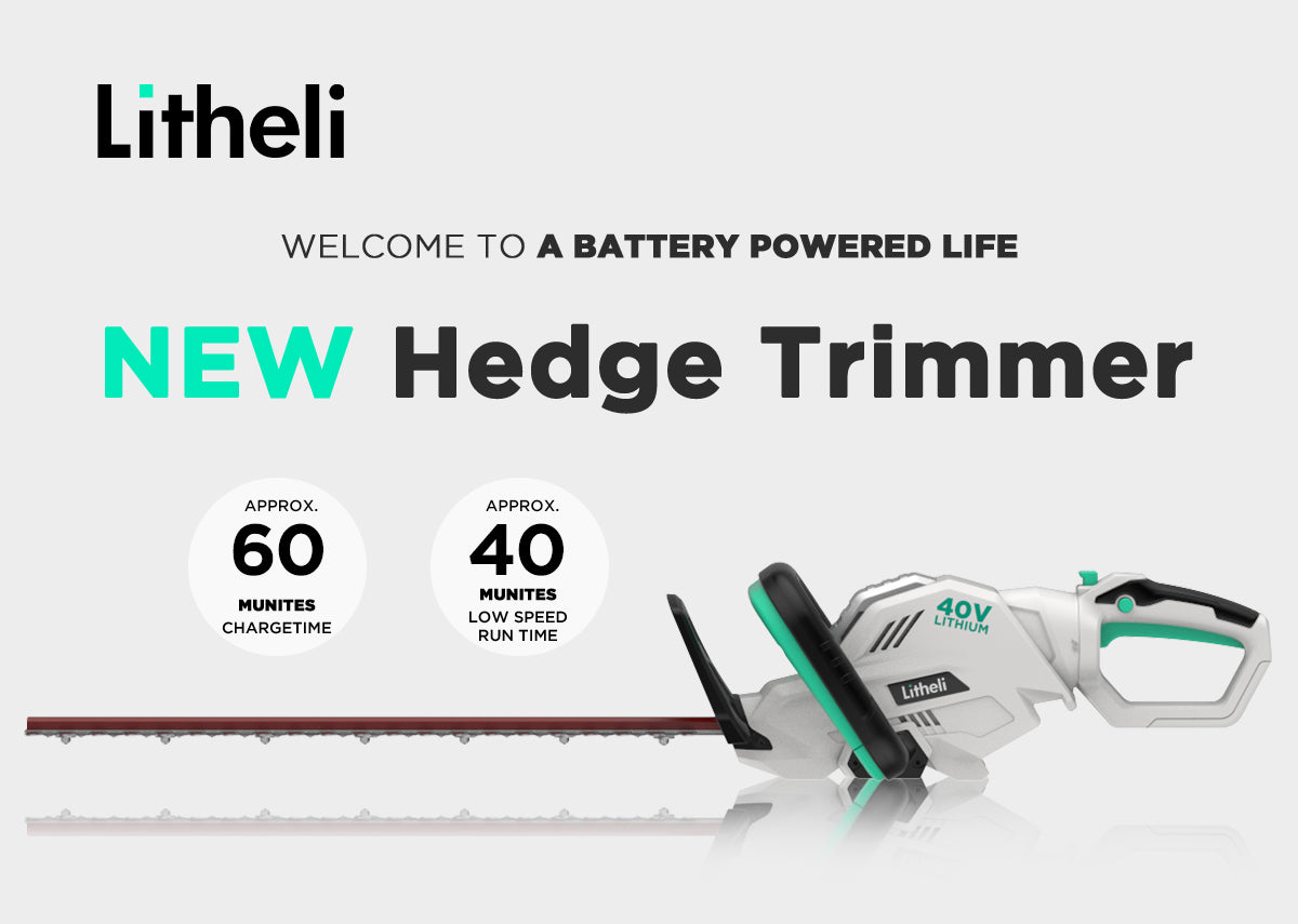 LITHELI 40V Cordless Hedge Trimmer Kit incl Battery & Charger - Image 10