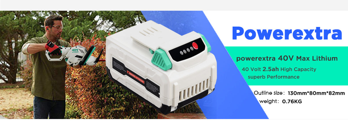 LITHELI 40v Lithium-ion Battery 2.5Ah power garden tools - Image 7