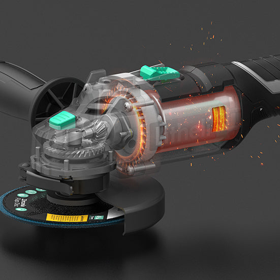 LITHELI 20V Cordless 4-1/2" ANGLE GRINDER Kit with 4A Battery - Image 6