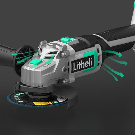 LITHELI 20V Cordless 4-1/2" ANGLE GRINDER Kit with 4A Battery - Image 7