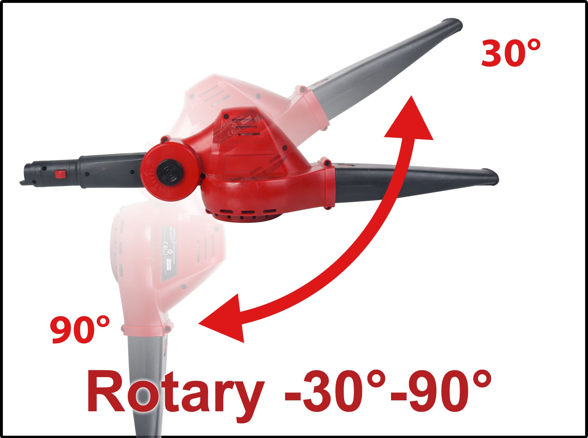 MATRIX 20v X-ONE Cordless Pole Leaf Blower Skin Only - Image 2