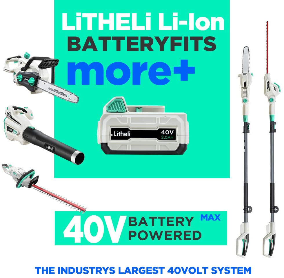 LITHELI 40v Lithium-ion Battery 2.5Ah power garden tools - Image 5
