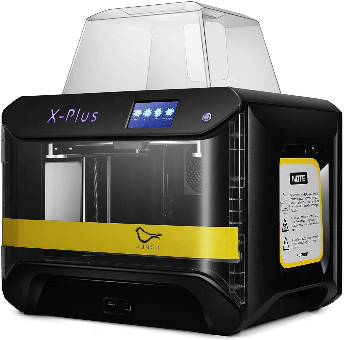 JUNCO X-Plus Desktop 3D Printer, Fast Slicing, WiFi, Touch Screen, Large Built Volume with ABS, PLA, TPU, Flexible Filament 270x200x200mm - Image 3
