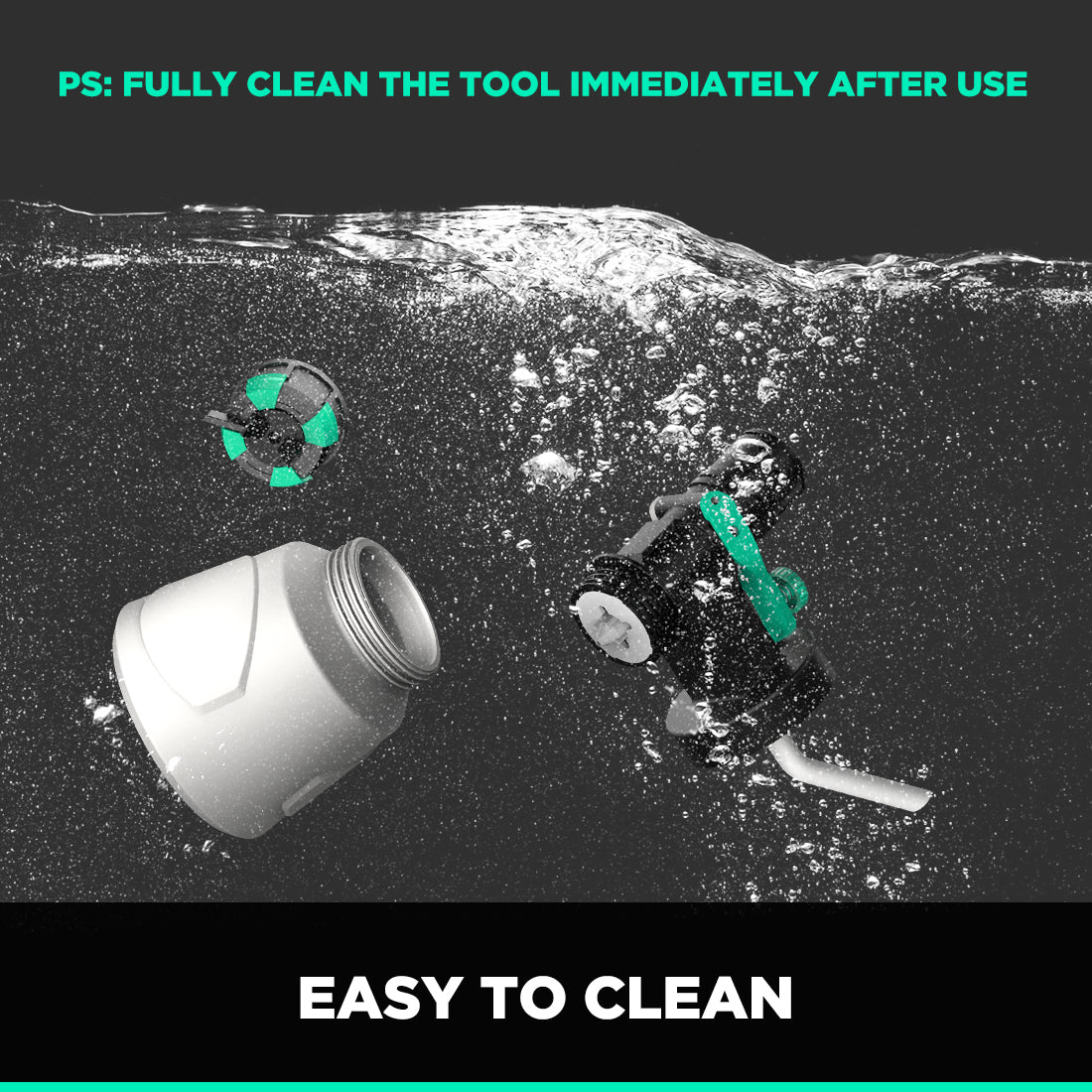 LITHELI 20V Cordless HVLP PAINT SPRAYER Kit with 4.0A Battery& 2.4A Fast Charger - Image 5