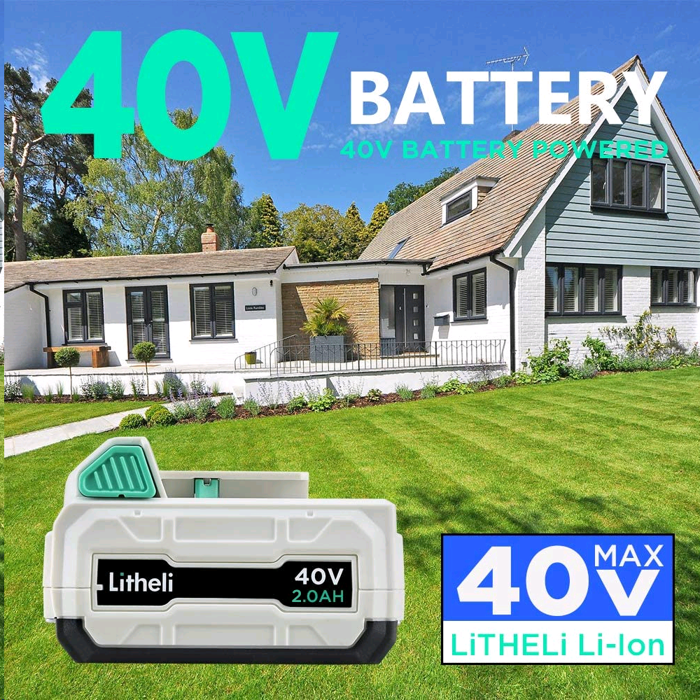 LITHELI 40v Lithium-ion Battery 2.5Ah power garden tools - Image 6