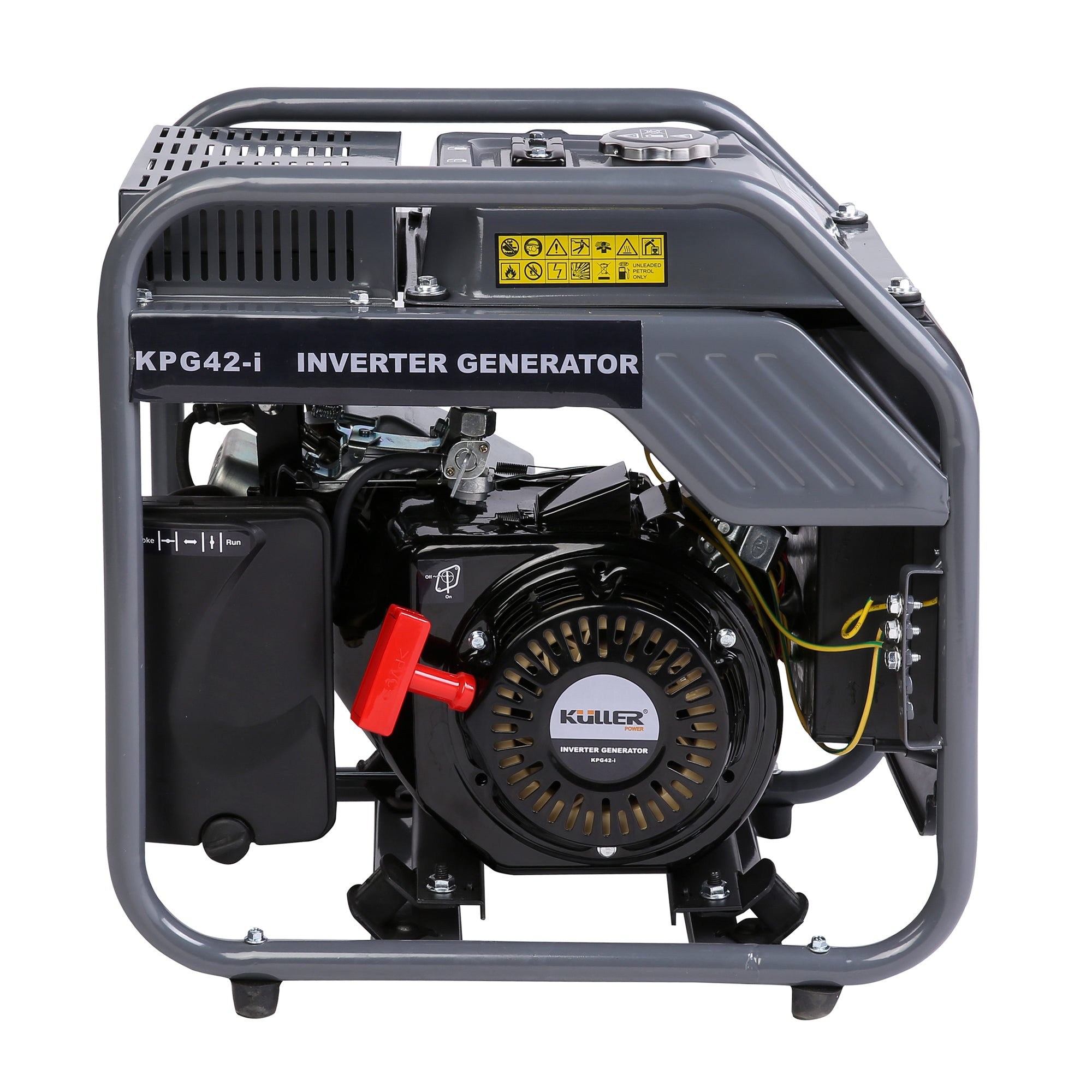 KULLER 4200w Pure Sine Wave Single-Phase Petrol Inverter Backup Generator - Image 4
