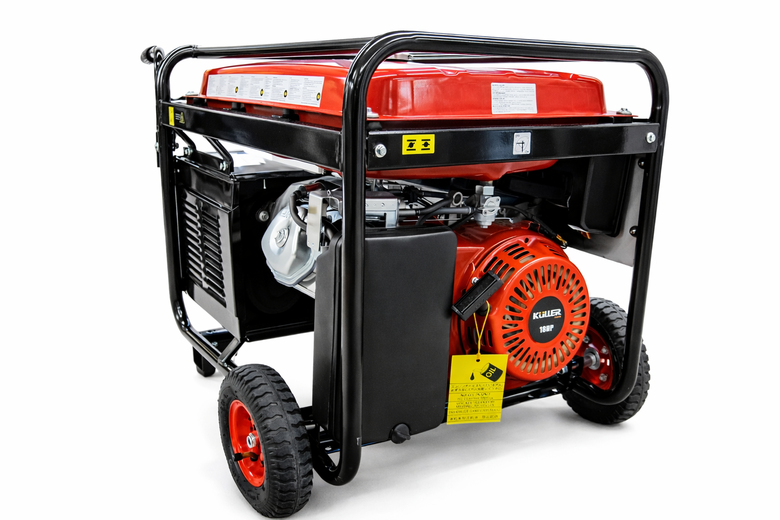 KULLER 18HP 8000w Max/7500w Rated Single-Phase Petrol Backup Generator - Image 8