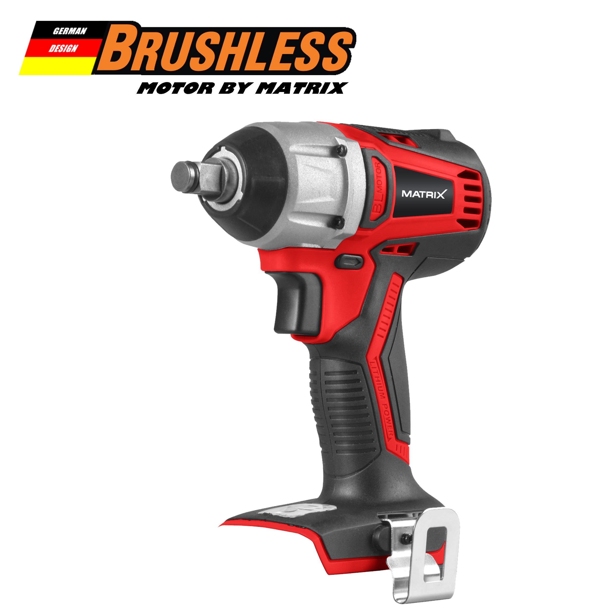 MATRIX 20v X-ONE Brushless 1/2" Impact Wrench Skin Only