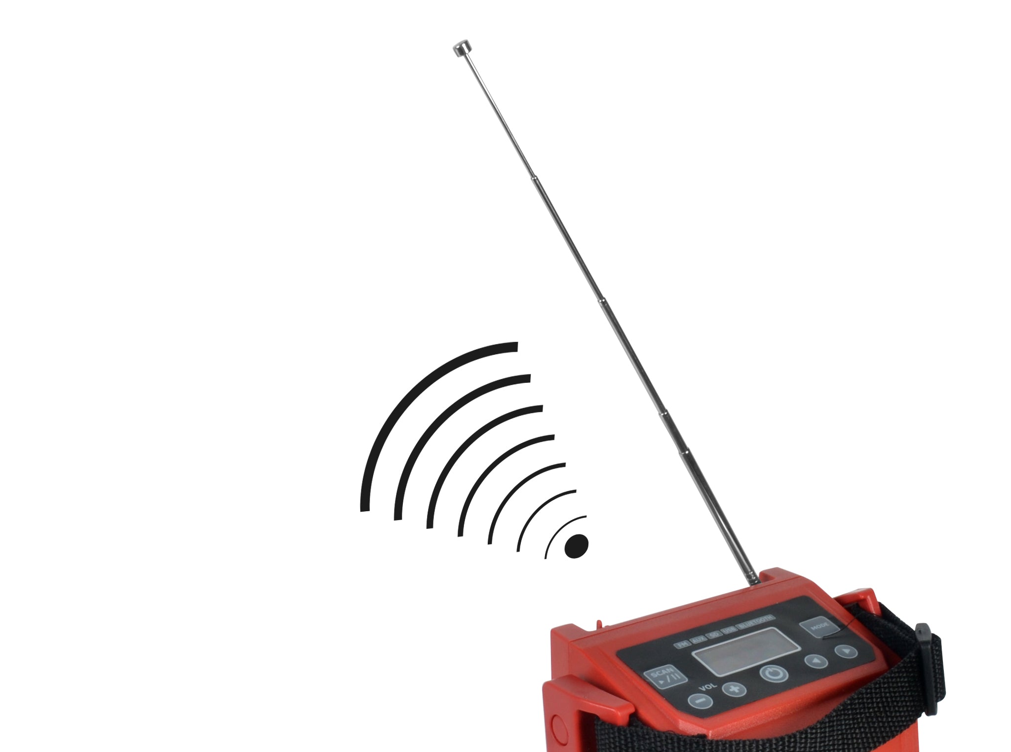 MATRIX 20v X-One Cordless Radio Bluetooth Speaker Skin Only - Image 4