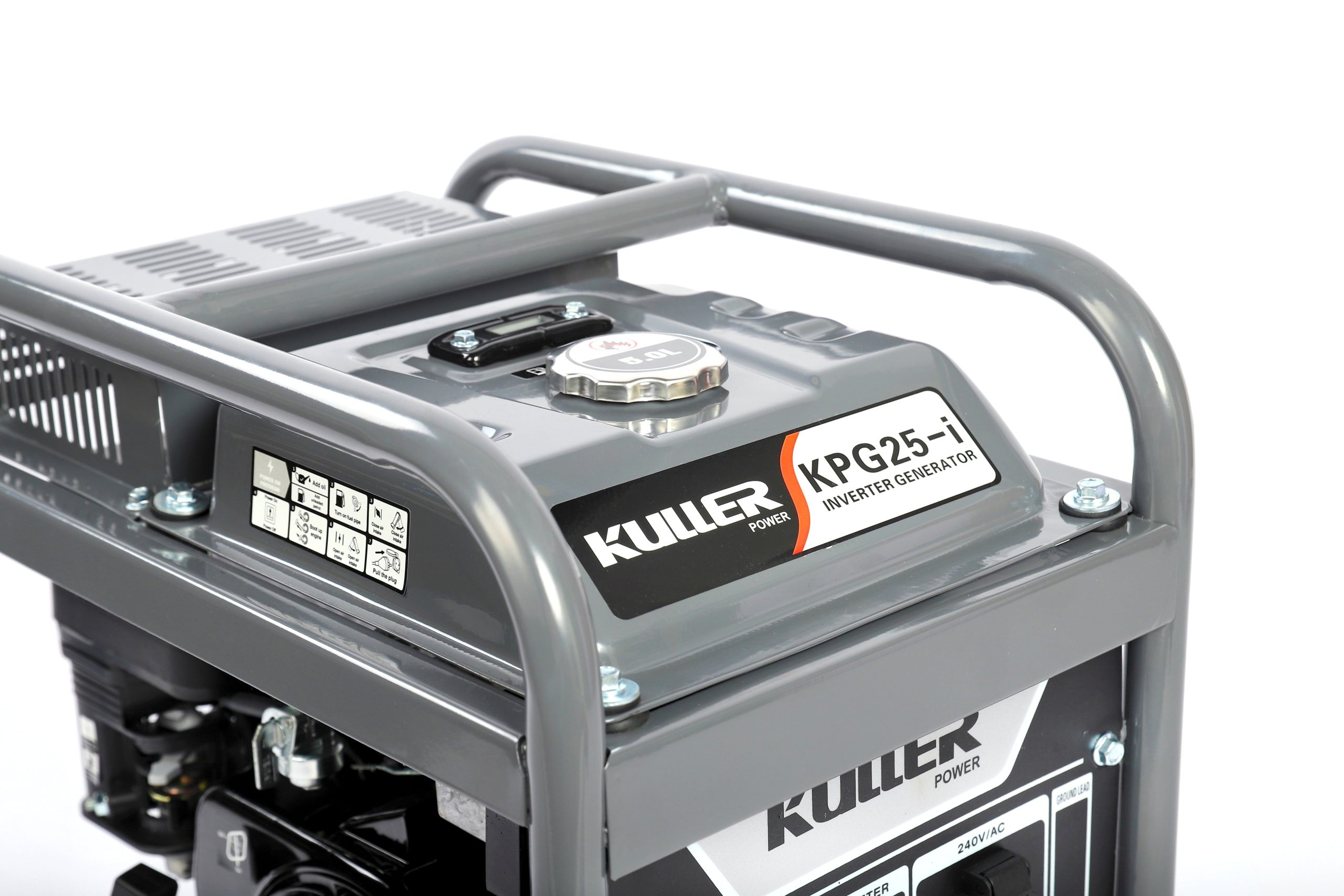 KULLER 2500w Pure Sine Wave Single-Phase Petrol Inverter Backup Generator - Image 5
