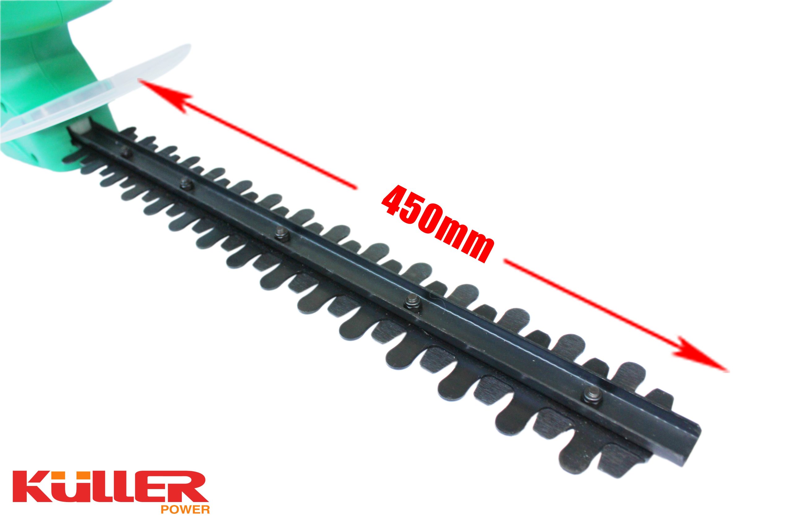 KULLER Super Light Electric corded 500W 450mm Hedge Trimmer Lasercut Blade - Image 8