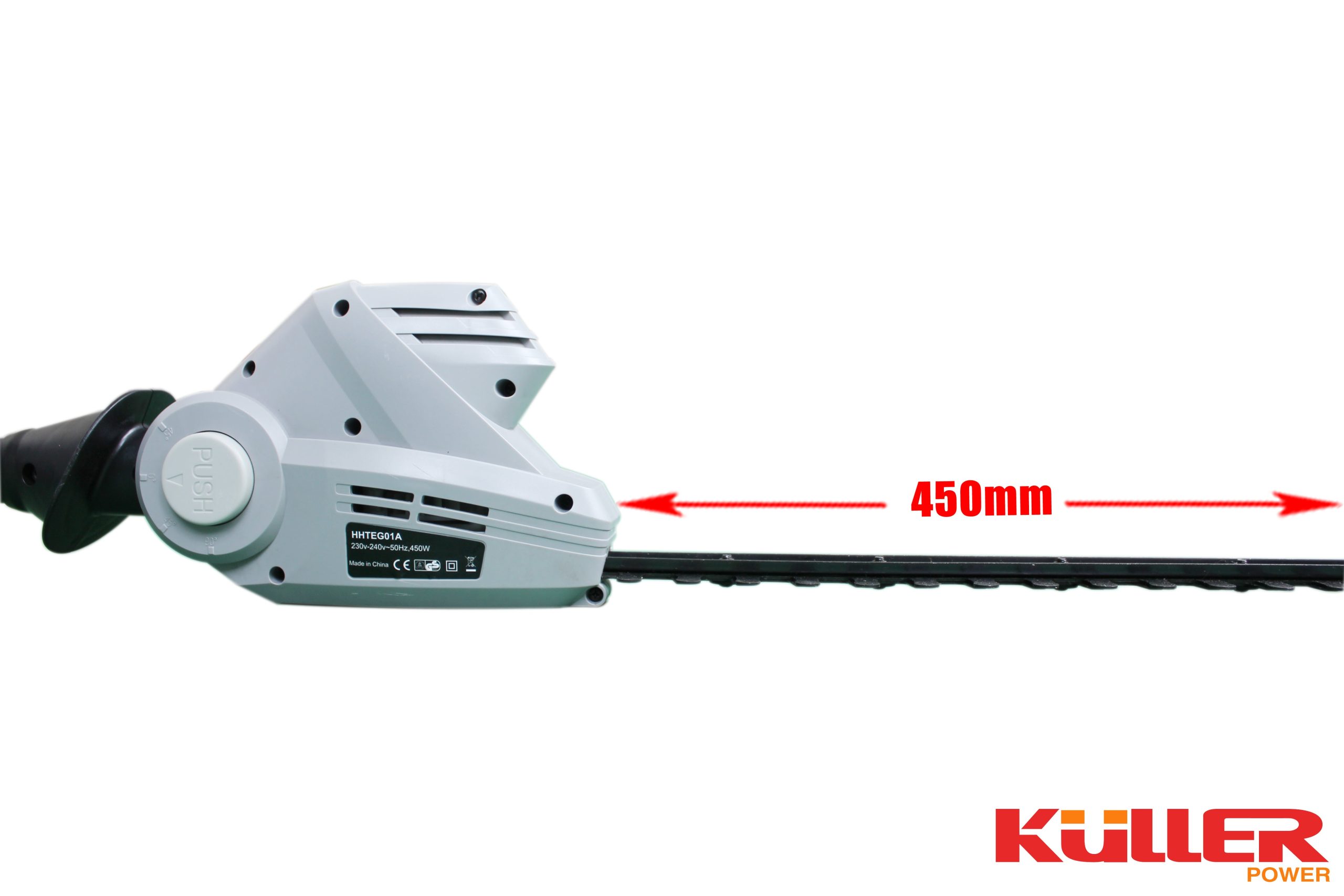 KULLER Corded Electric Pole Chainsaw / Hedge Trimmer Multi function 2in1 - Image 8