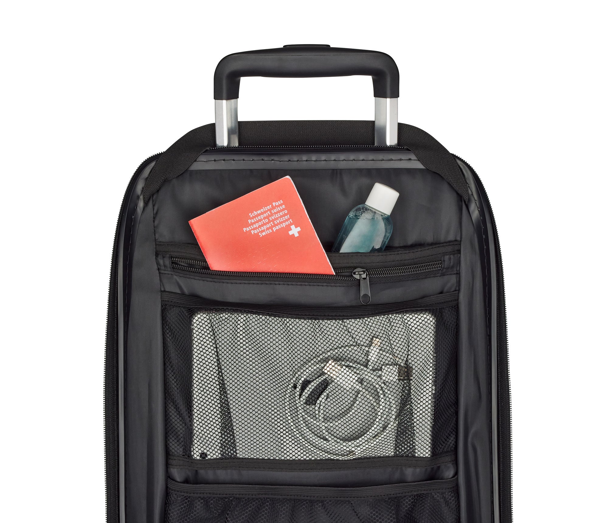 CASYRO Switzerland Stand-Up Luggage 55cm 45L Hardcase Suitcase Carry On - Image 9