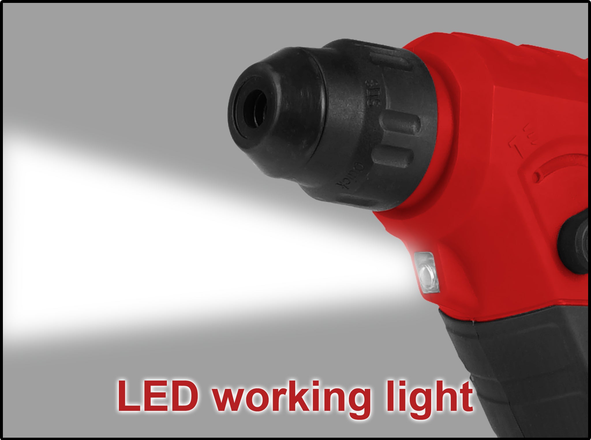 MATRIX 20v X-ONE Cordless Rotary Hammer Skin Only - Image 3