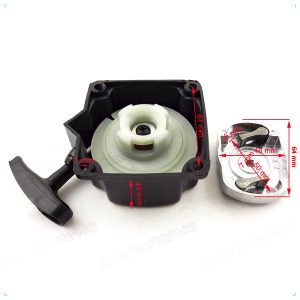 Replacement easy start recoil pull starter kit for brush cutter