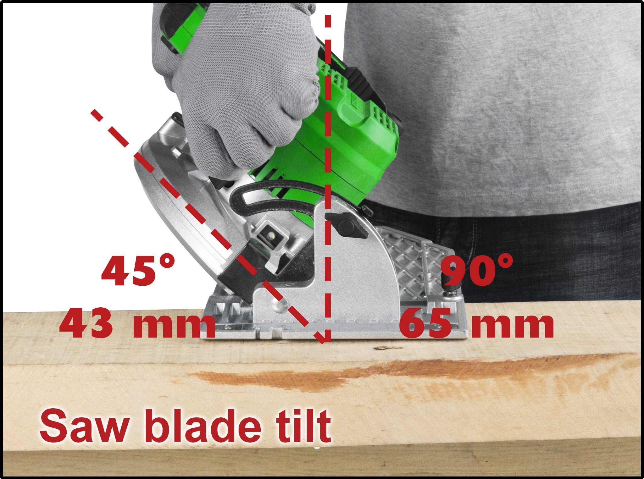 MATRIX 20V X-ONE Brushless Circular Saw Kit - Image 5
