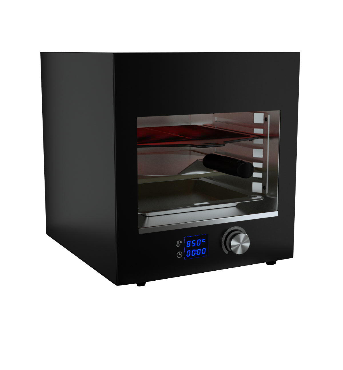Electric 1800w 800 degree High Temperature Grill Beef Steak Pizza Maker