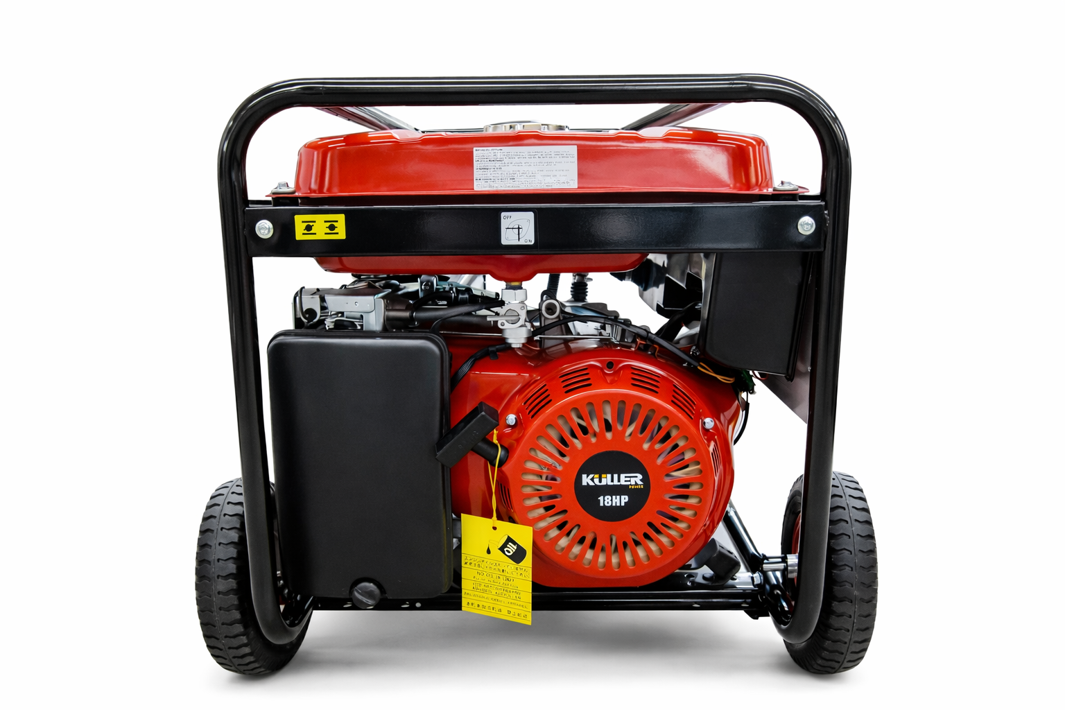 KULLER 18HP 8000w Max/7500w Rated Single-Phase Petrol Backup Generator - Image 7