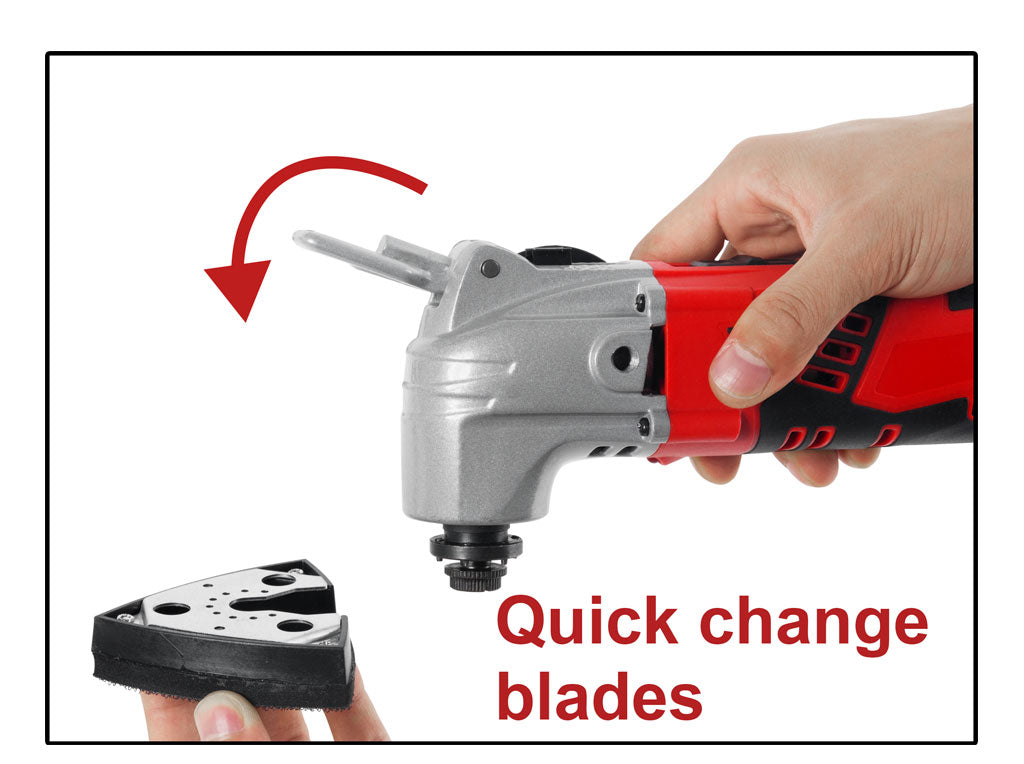 MATRIX 20v X-ONE Cordless Multi Tool Kit - Image 4