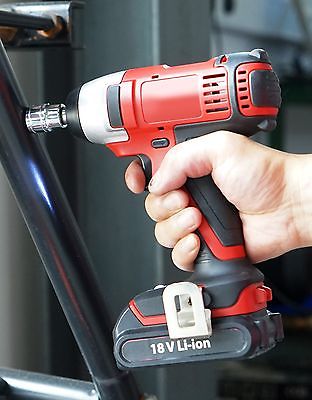 MATRIX 20v X-ONE Cordless Impact Wrench & Drill Combo Kit - Image 6