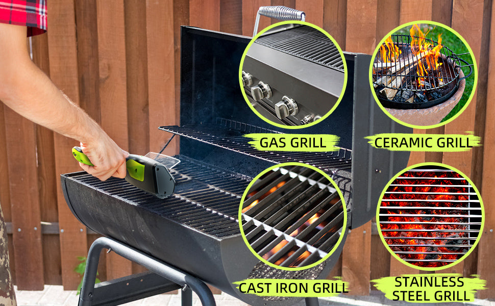 Cordless Electric BBQ Grill Brush Scrubber - Image 2
