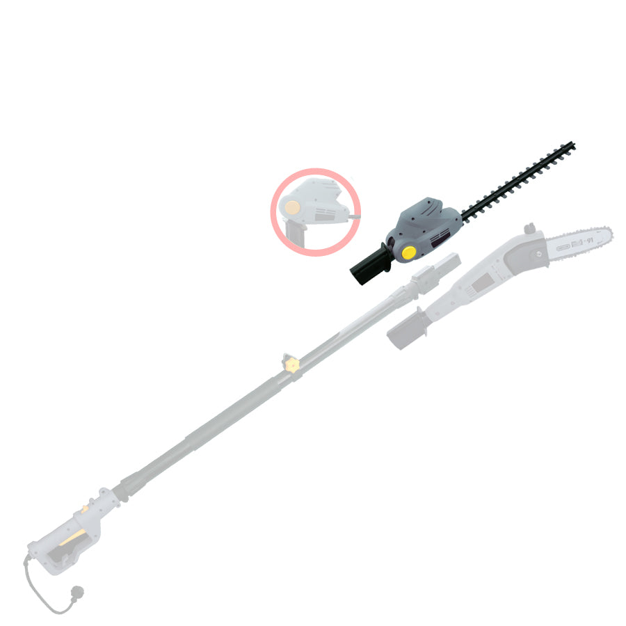 KULLER Corded Electric 450W telescope Pole Hedge Trimmer - Image 9
