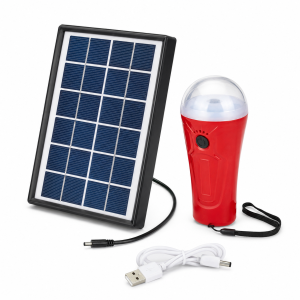 SF-3W Solar LED Torch Emergency Camping Light Powerbank