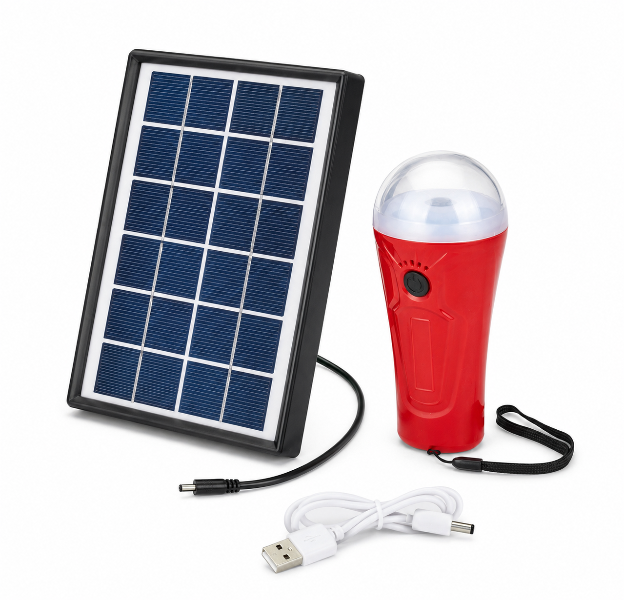 SF-3W Solar LED Torch Emergency Camping Light Powerbank