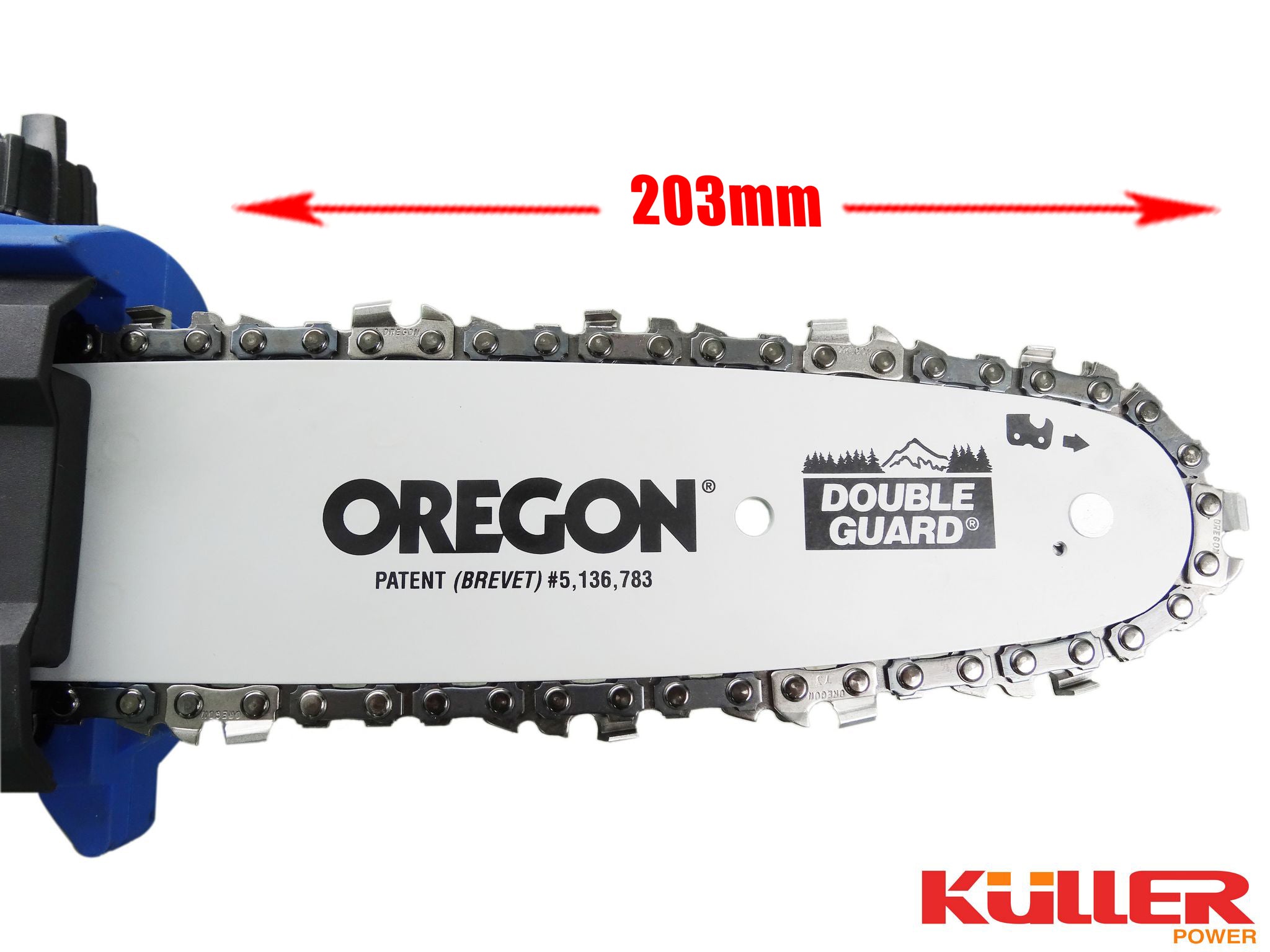 KULLER Corded Electric Pole Chainsaw / Hedge Trimmer Multi function 2in1 - Image 4
