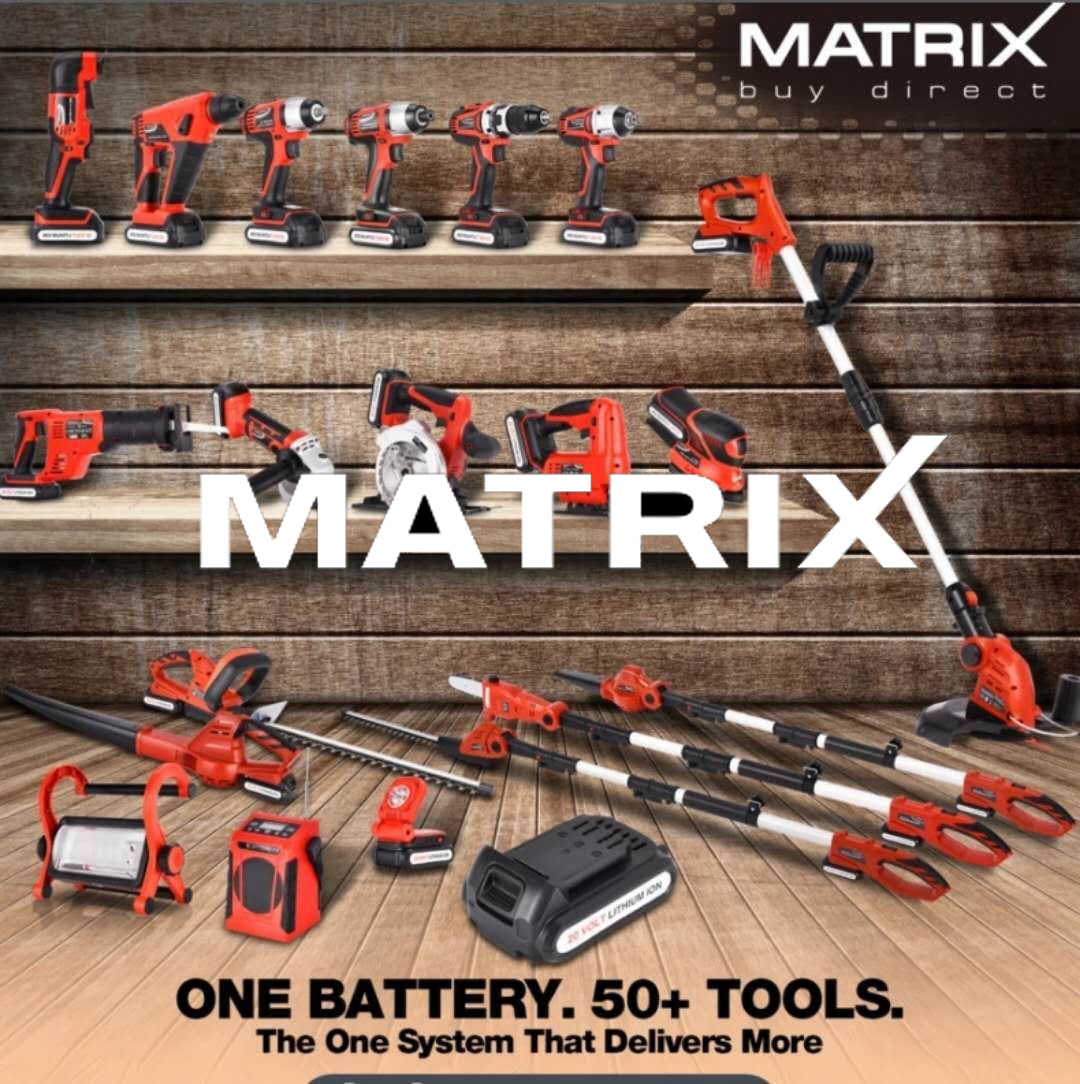 MATRIX 20v X-ONE Cordless Drill Driver Kit - Image 12
