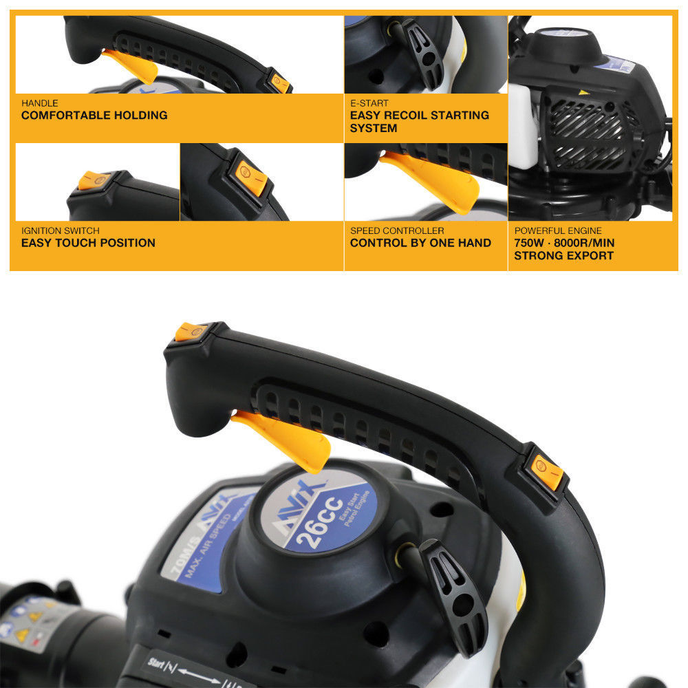 Petrol 2 stroke Leaf Blower 26cc - Image 6