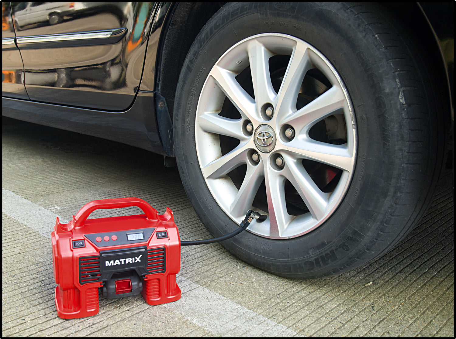MATRIX 20v X-ONE Cordless Air Pump Inflator Pump Skin Only - Image 6