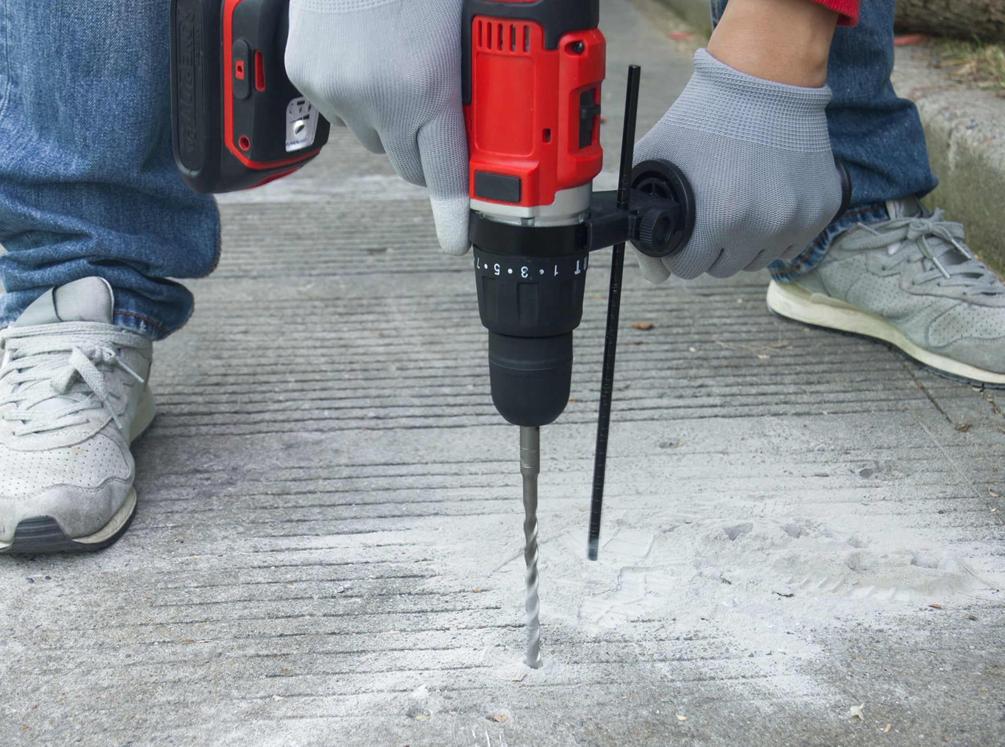 MATRIX 20v X-ONE Cordless Impact Hammer Drill Skin Only - Image 10