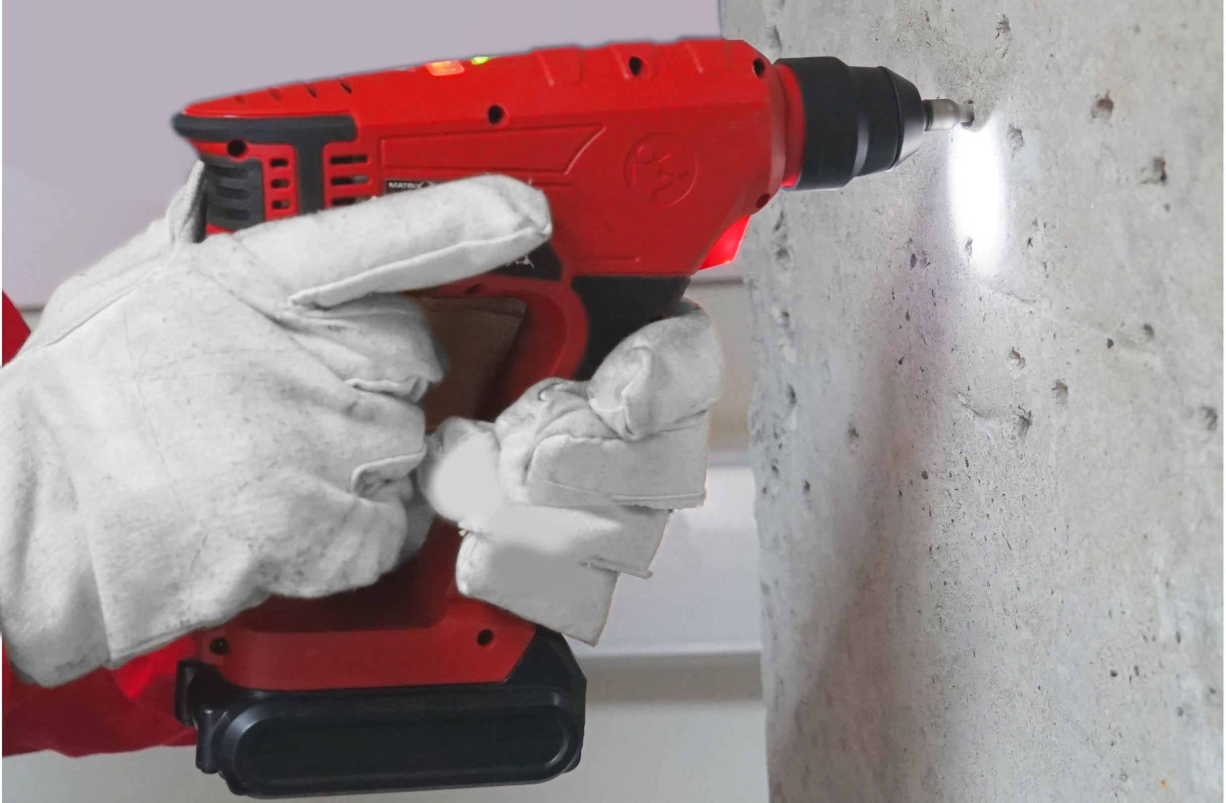 MATRIX 20v X-ONE Cordless Rotary Hammer Skin Only - Image 5