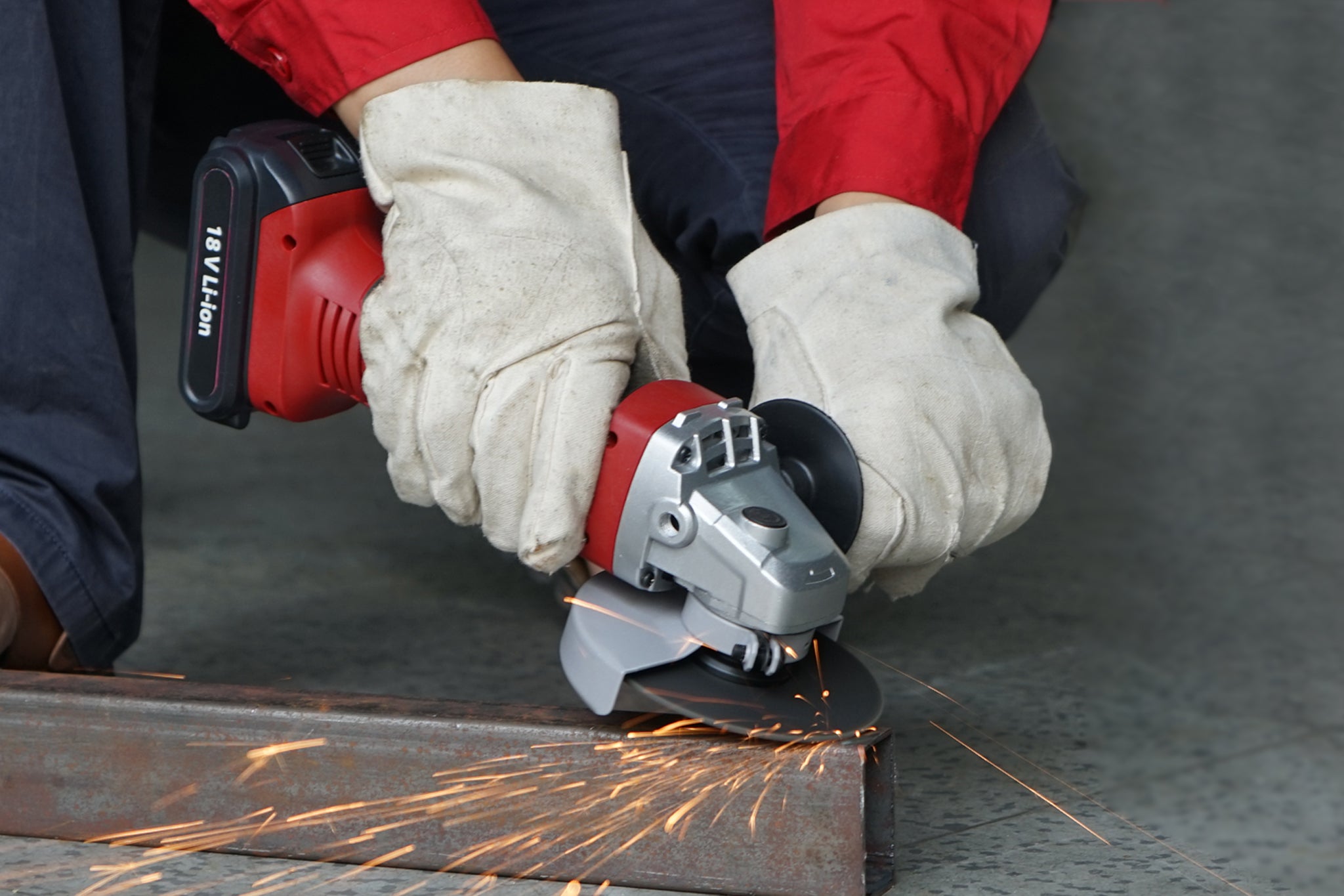 MATRIX 20v X-ONE Cordless Angle Grinder Skin Skin Only - Image 4